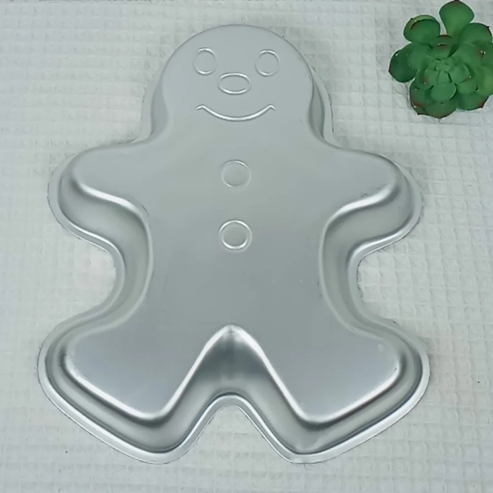 Vintage 1985 Wilton Gingerbread Boy Cake Mold/Pan With Recipes NWOT